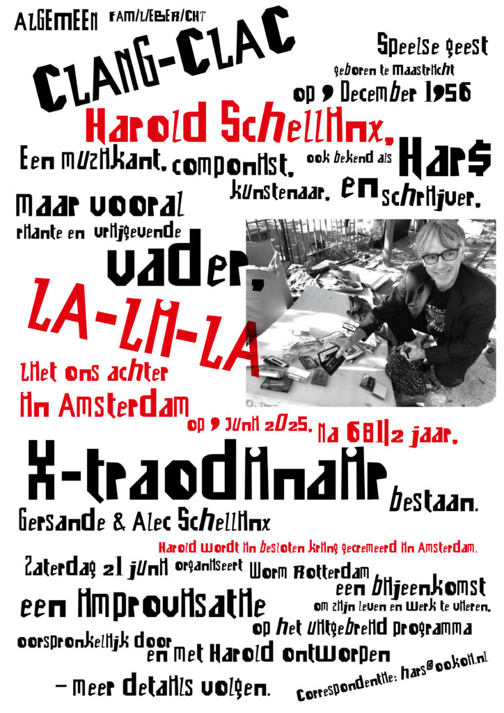 CLANG-CLAC HAROLD SCHELLINX Speelse geest