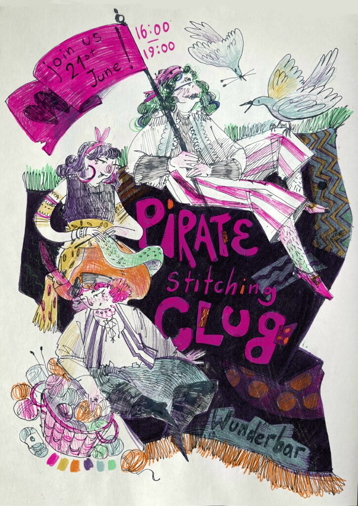 Pirate Stitching Club June 2026