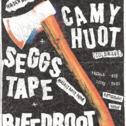 HIDDEN  BEHIND X WORM - CAMY HUOT + SEGGS TAPE (ES) + BLEEDROOT