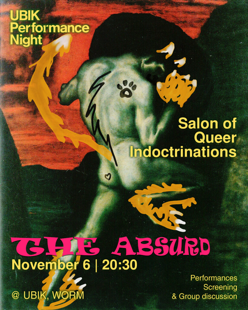 Salon of Queer Indoctrinations #7 : The Absurd
